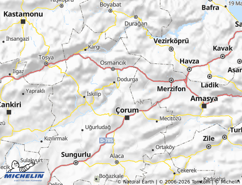 Kaart MICHELIN Laçin - ViaMichelin