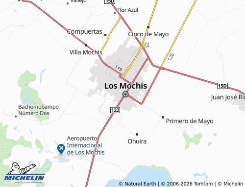 MICHELIN Los Almendros map - ViaMichelin