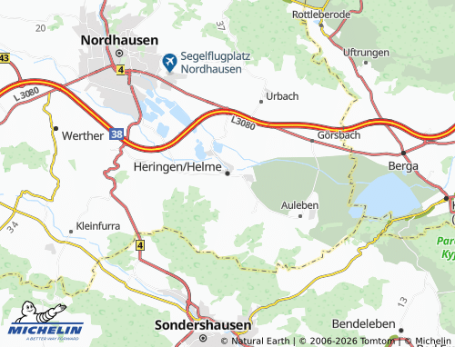 Mappa MICHELIN Heringen/Helme - ViaMichelin