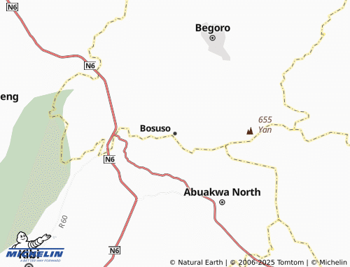MICHELIN Bosuso map - ViaMichelin