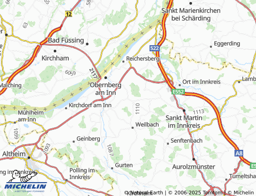 Mappa MICHELIN Mörschwang - ViaMichelin