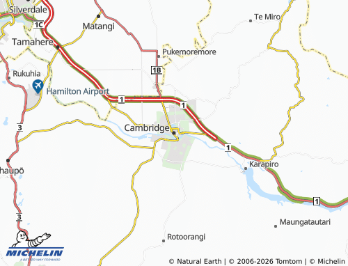 Mapa MICHELIN Cambridge - ViaMichelin