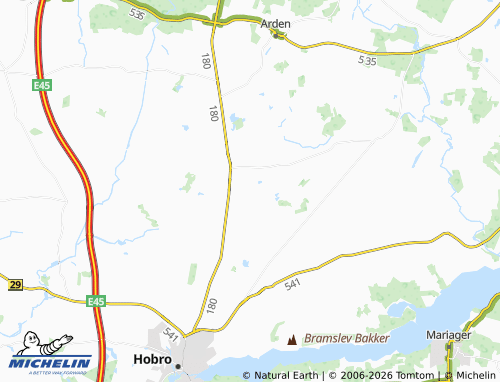 Mapa MICHELIN Øster Doense - ViaMichelin