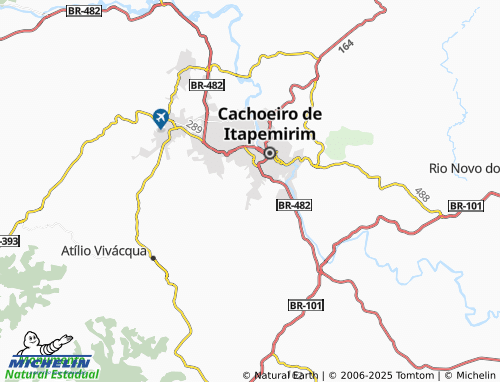 MICHELIN São Geraldo map - ViaMichelin