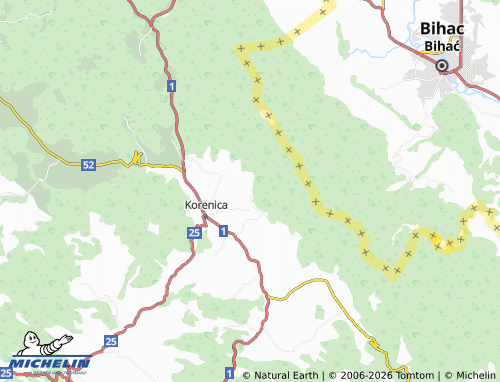 Mapa MICHELIN Šeganovac - ViaMichelin