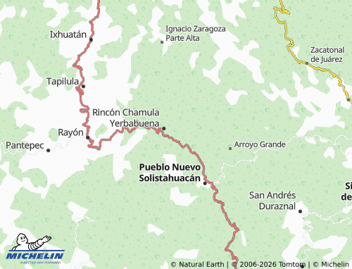 Mapa MICHELIN Rincón San José - ViaMichelin