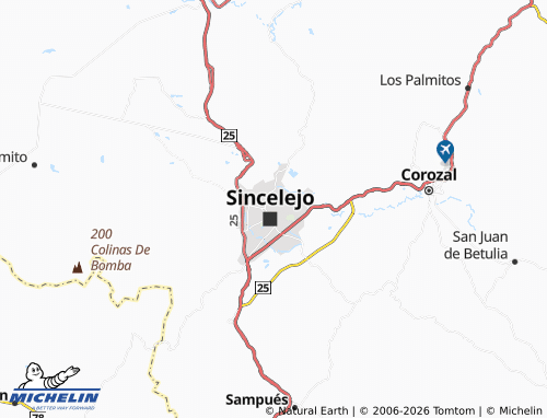 Carte MICHELIN Petaca - ViaMichelin