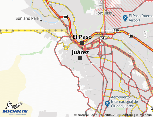 MICHELIN Ignacio Allende map - ViaMichelin