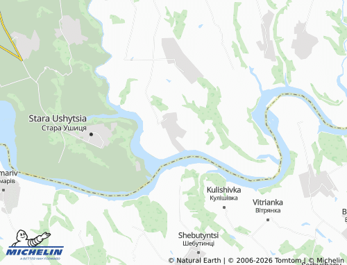 MICHELIN Pyzhivka map - ViaMichelin