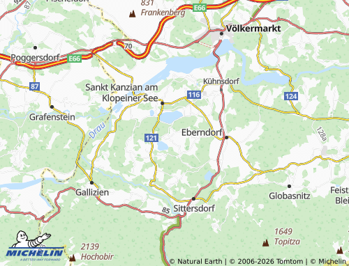 MICHELIN Grabelsdorf map - ViaMichelin