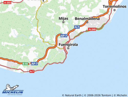 MICHELIN Las Lagunas map - ViaMichelin
