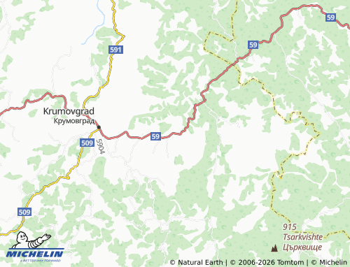 MICHELIN-Landkarte Pelin - ViaMichelin