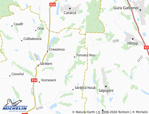 MICHELIN Tomaiul Nou map - ViaMichelin