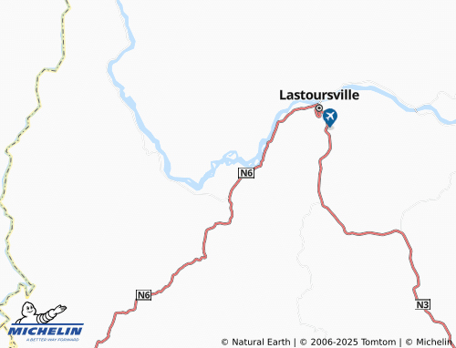MICHELIN Maouya map - ViaMichelin