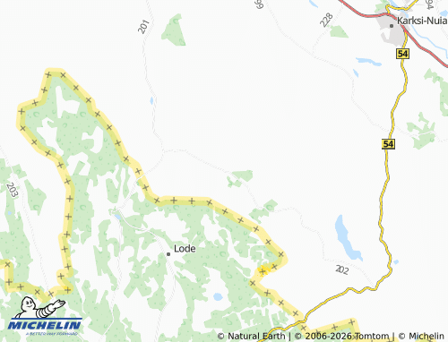 MICHELIN Saate map - ViaMichelin