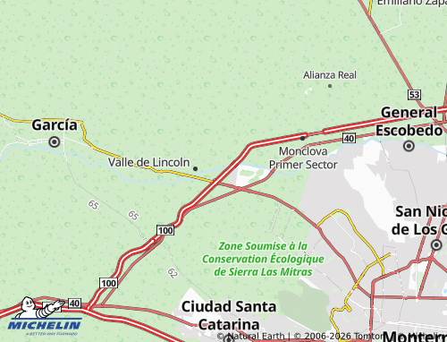 MICHELIN Los Parques map - ViaMichelin