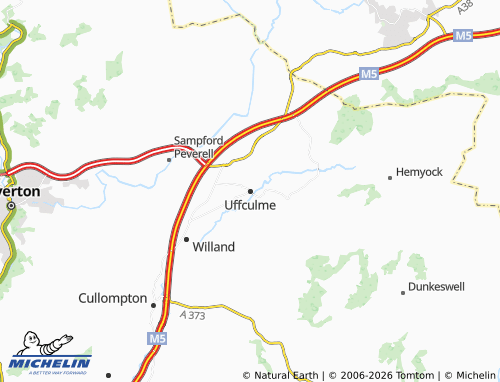 Carte MICHELIN Uffculme - ViaMichelin
