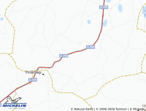 MICHELIN Çaybaşı map - ViaMichelin
