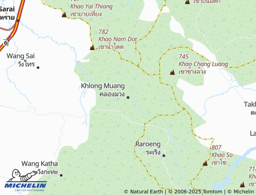 MICHELIN Khlong Muang map - ViaMichelin