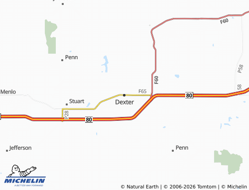 Mapa MICHELIN Dexter - ViaMichelin