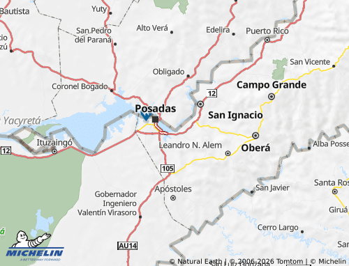 MICHELIN Candelaria map - ViaMichelin