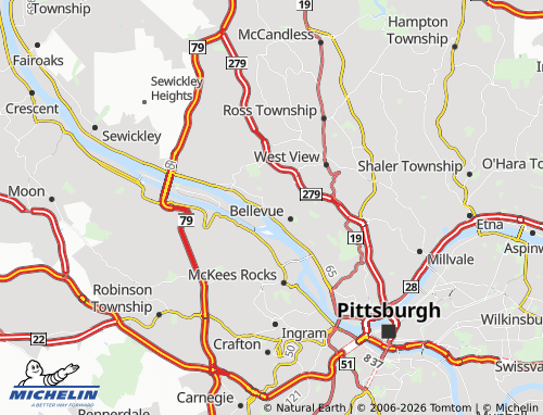 Mappa MICHELIN Avalon - ViaMichelin