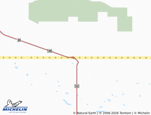 MICHELIN North Portal map - ViaMichelin