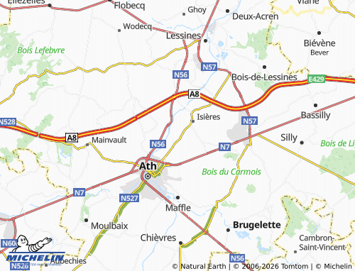 Mappa MICHELIN Lanquesaint - ViaMichelin