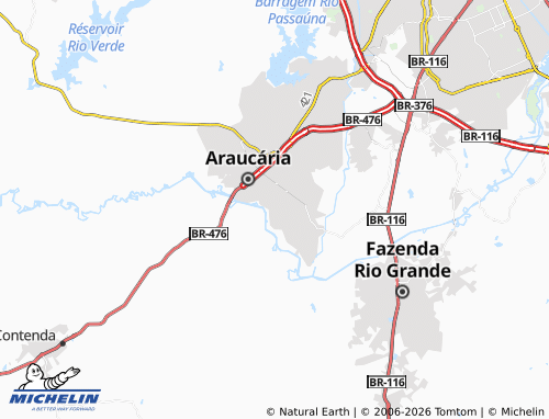 Carte MICHELIN Iguaçu - ViaMichelin