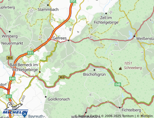 MICHELIN-Landkarte Schweinsbach - ViaMichelin