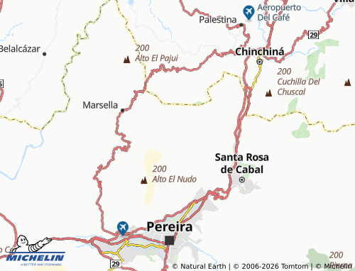 Carte MICHELIN La Florida - ViaMichelin