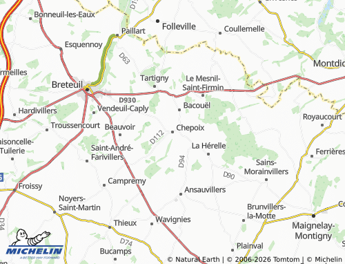 Mapa MICHELIN Chepoix - ViaMichelin