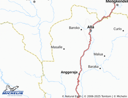 MICHELIN Masalle map - ViaMichelin