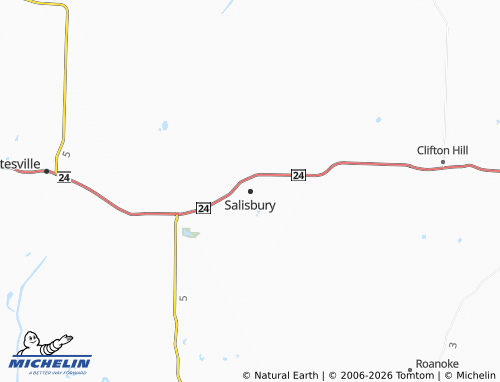 Mappa MICHELIN Salisbury - ViaMichelin