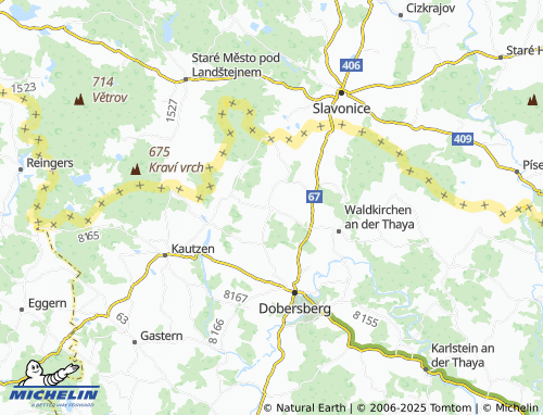 MICHELIN-Landkarte Reibers - ViaMichelin