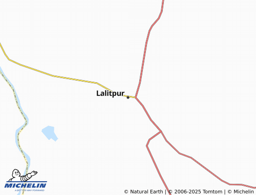MICHELIN Lalitpur map - ViaMichelin