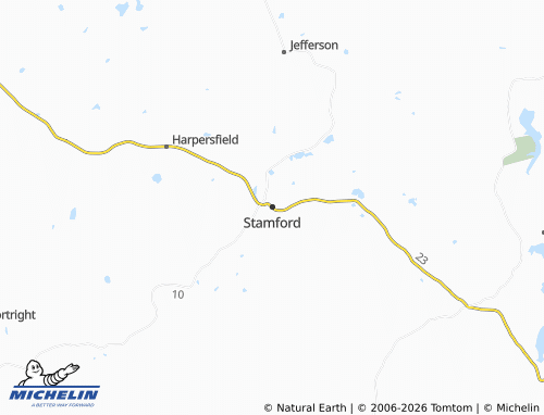 Mapa MICHELIN Stamford - ViaMichelin