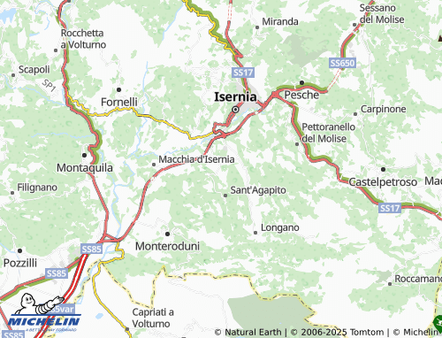 MICHELIN Scalo Ferroviario map - ViaMichelin
