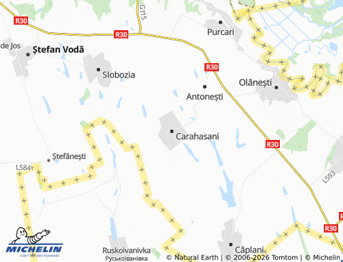 Mappa MICHELIN Carahasani - ViaMichelin