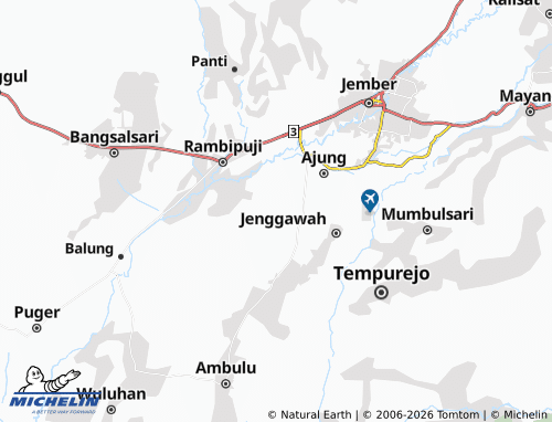 Mapa MICHELIN Sukamakmur - ViaMichelin
