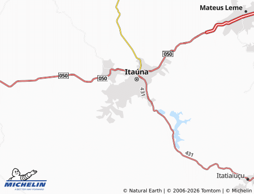 Mappa MICHELIN Morada Nova - ViaMichelin