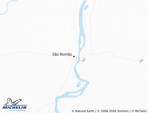 MICHELIN-Landkarte São Romão - ViaMichelin
