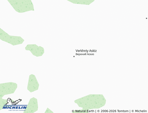 MICHELIN-Landkarte Verkhniy Askiz - ViaMichelin