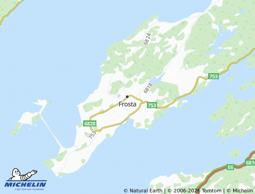 Kaart MICHELIN Frosta - ViaMichelin