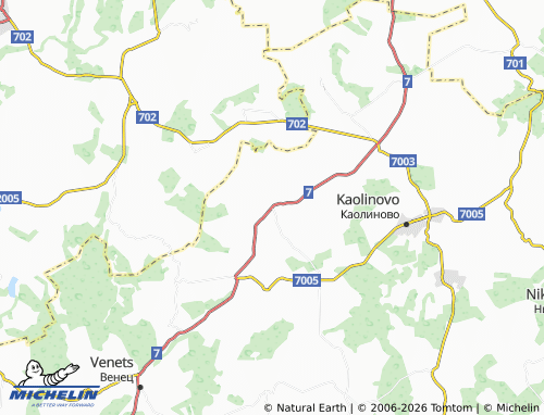 Mappa MICHELIN Kliment - ViaMichelin