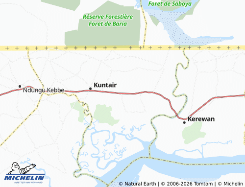Mappa MICHELIN Munya Gen - ViaMichelin