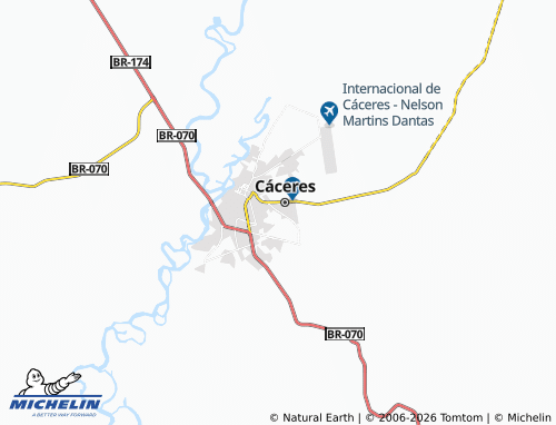 MICHELIN Dner map - ViaMichelin