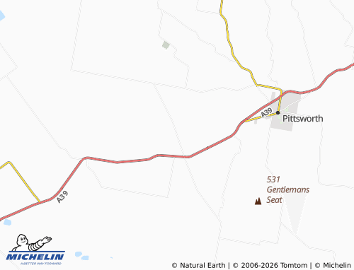 Mapa MICHELIN Yarranlea - ViaMichelin