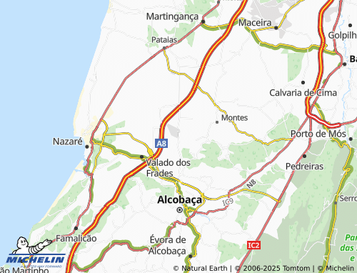 MICHELIN Casal da Areia map - ViaMichelin