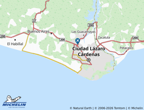 Mapa MICHELIN Benito Juárez - ViaMichelin